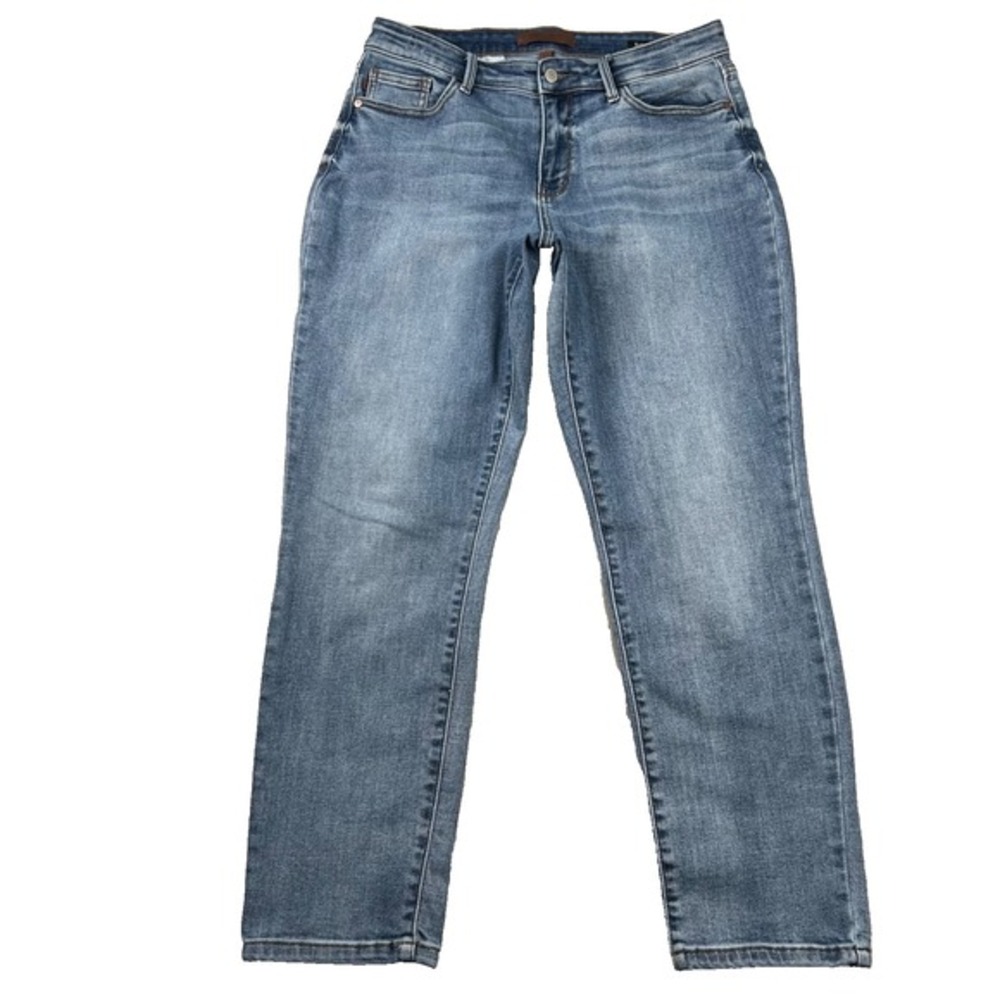 Judy Blue Jeans Womens 11/30 Slim Fit Ankle JB82626MD Denim‎ Faded Stretch